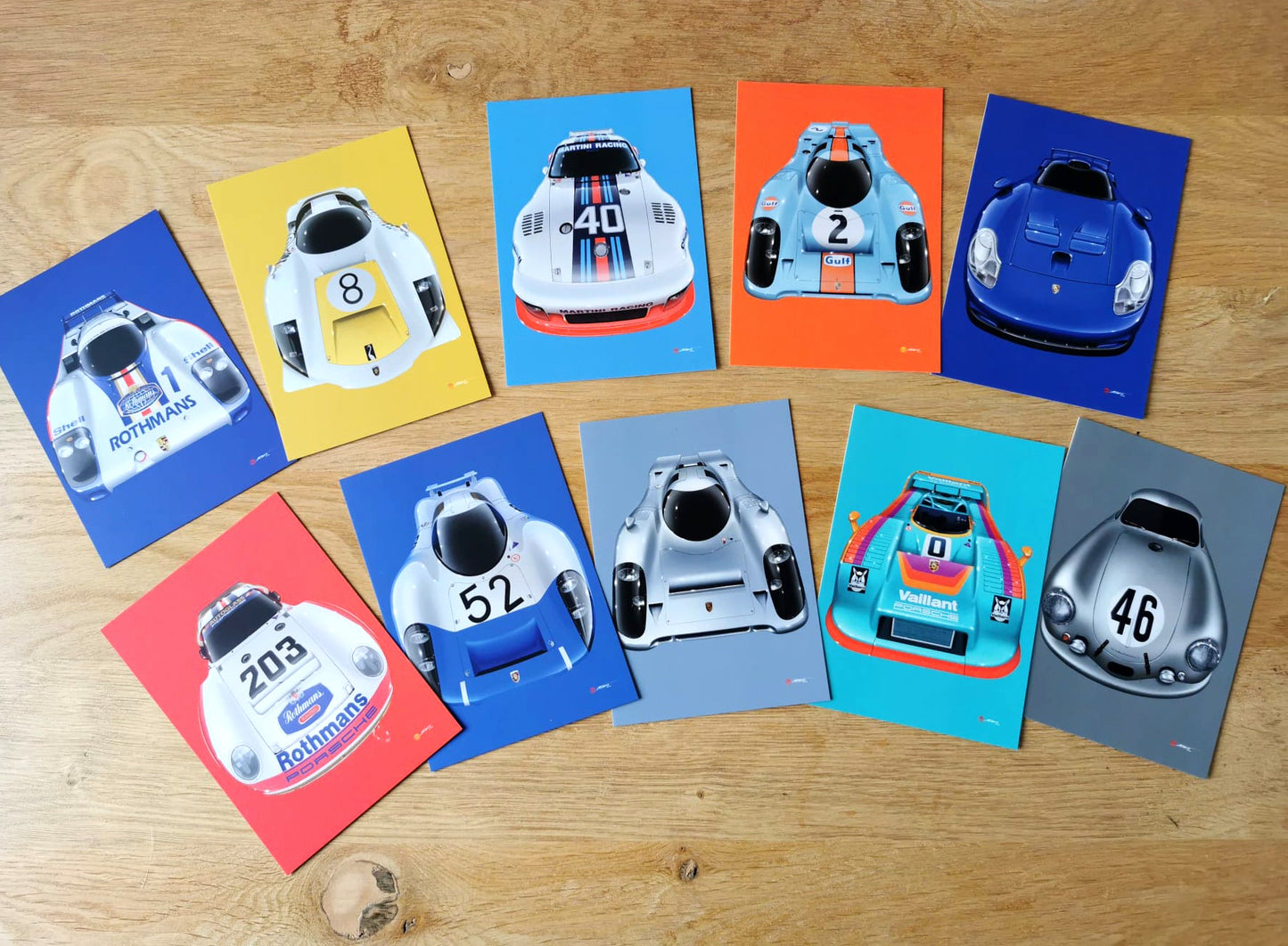 10 postcards collection